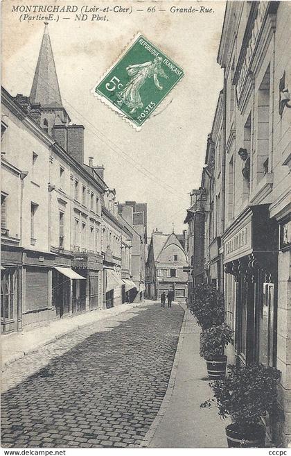 CPA Montrichard Grande-Rue