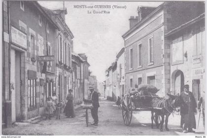 86 - MONTS SUR GUESNES - VIENNE - GRANDE RUE