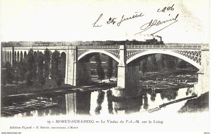 Carte POSTALE Ancienne de MORET sur LOING - Viaduc