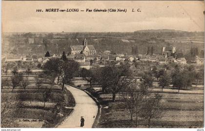 CPA MORET-sur-LOING - Vue générale (120444)