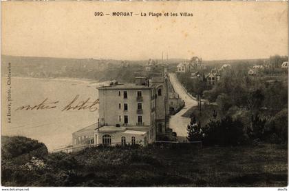 CPA Morgat- La Plage et les Villas FRANCE (1026508)