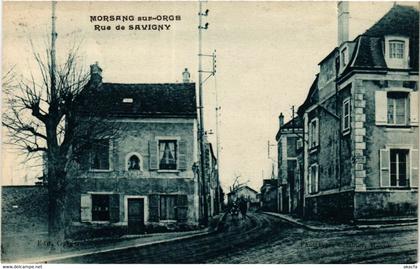 CPA MORSANG-sur-ORGE - Rue de SAVIGNY (384877)