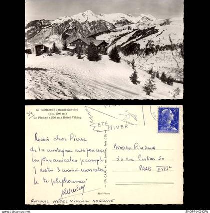 74 - Morzine - Le Plenay - Hotel Viking - CPSM