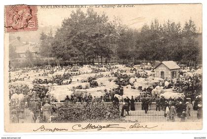 MOULIN ENGILBERT (58) - Le Champ de Foire - Ed. Ch. Laplace, Moulin Engilbert