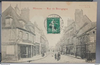 Moulins - Rue de Bourgogne (rare)