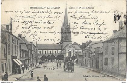 Mourmelon-le-Grand - Eglise et Place d'Armes