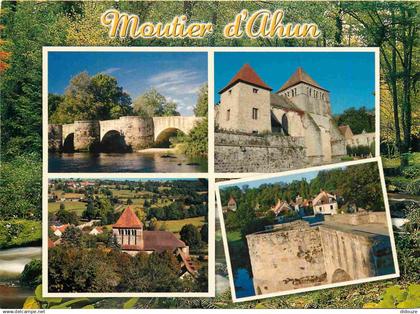 23 - Moutier d'Ahun - Multivues - CPM - Voir Scans Recto-Verso