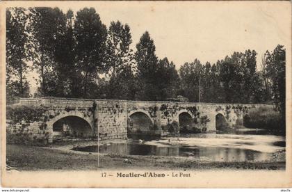 CPA MOUTIER-d'AHUN Le Pont (1143534)