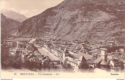 73 SAVOIE Vue générale de MOUTIERS