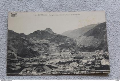 Moutiers, vue générale prise de la route de Belleville, Savoie 73