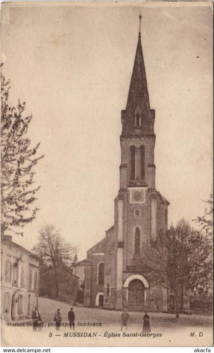 CPA MUSSIDAN - Église St-Georges (122258)