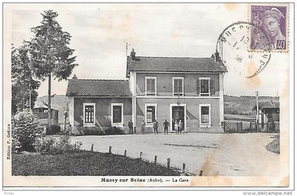 MUSSY SUR SEINE - La Gare