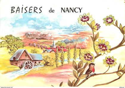 54 - Nancy - Baisers de Nancy - Art Peinture Dessin - Flamme Postale de Nancy - CPM - Voir Scans Recto-Verso