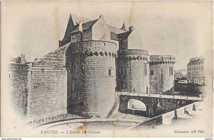 Nantes - L'Entrée du Château