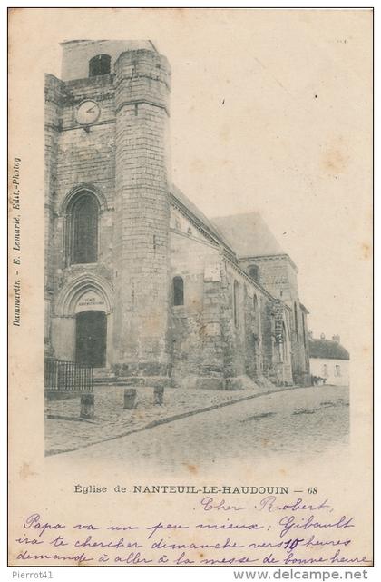 Eglise de NANTEUIL LE HAUDOUIN