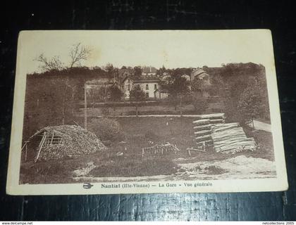 NANTIAT - LA GARE, VUE GENERALE - 87 HAUTE VIENNE (Z)