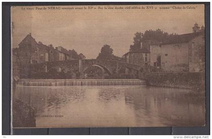 47 - Nerac - Le vieux pont