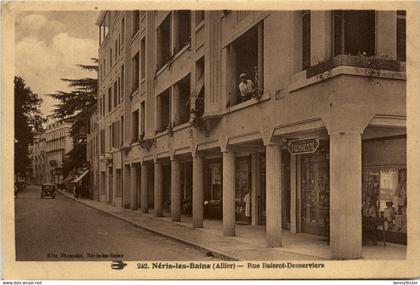 Neris-les-Bains - Rue Bolsrot-Desserviers