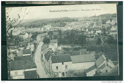 nesles la vallée  panorama côté ouest  ( inédit sur delcampe )  - abz160