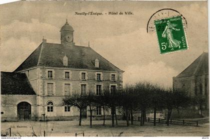 CPA NEUILLY-l'EVEQUE Hotel de Ville (864712)