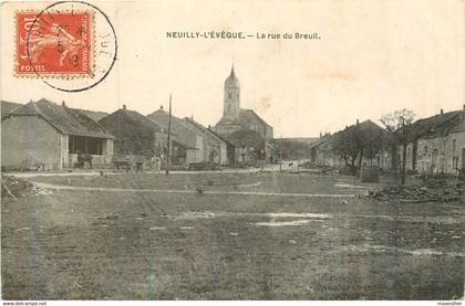 NEUILLY L'ÉVÊQUE rue du Breuil