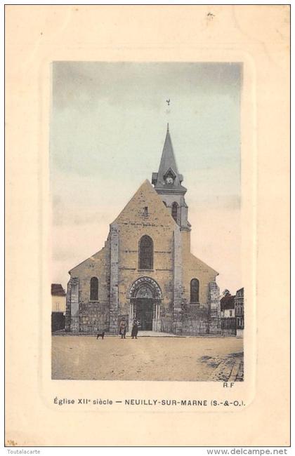 CPA 93 NEUILLY SUR MARNE EGLISE