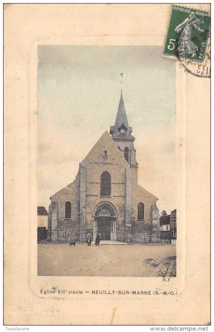 CPA 93 NEUILLY SUR MARNE EGLISE