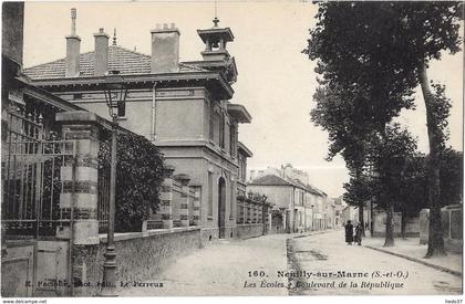 Neuilly-sur-Marne - Les Ecoles - Boulevard de la République