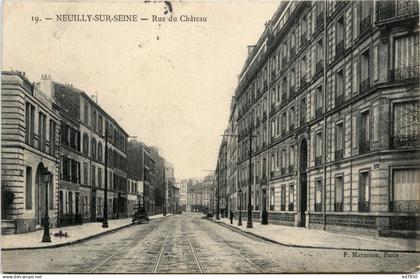 Neuilly sur Seine - rue du Chateau