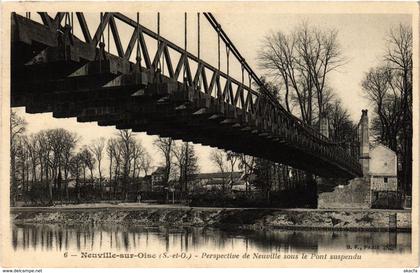 CPA NEUVILLE-sur-OISE (S.-et-O.) - Perspective de NEUVILLE le Pont... (290485)