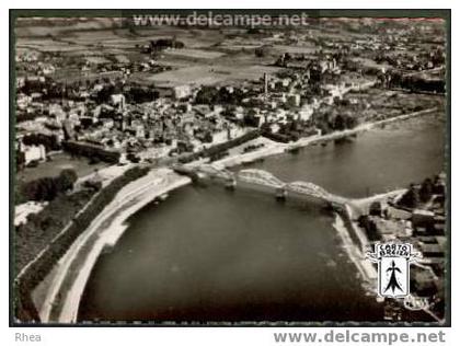 69 Neuville-sur-Saône - NEUVILLE-sur-SAONE (Rhône) - 931 - Vue panoramique aérienne - cpsm