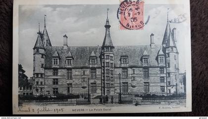 CPA NEVERS NIEVRE LE PALAIS DUCAL ED F ROBLIN 1905