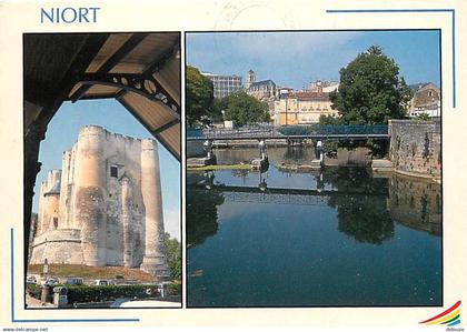 79 - Niort - Multivues - Flamme Postale de  Niort - CPM - Voir Scans Recto-Verso