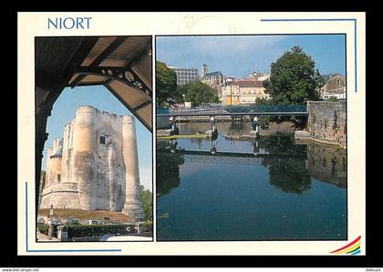 79 - Niort - Multivues - Flamme Postale de  Niort - CPM - Voir Scans Recto-Verso