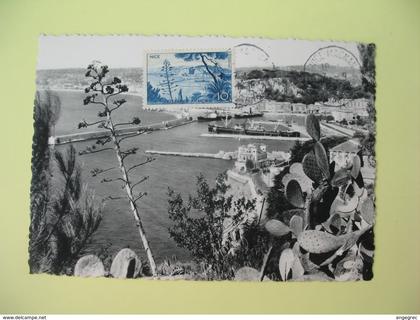 Carte  1956  Nice  N° 1038 - Vue Générale Prise du Mont Boron cachet Nice-Magnan