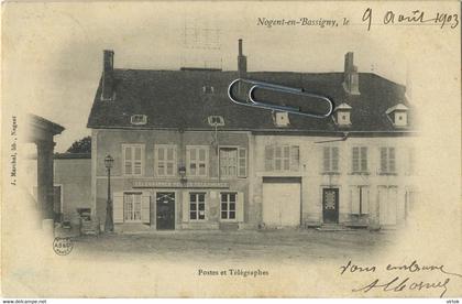 NOGENT-en-BASSIGNY :  Postes et Télégraphe