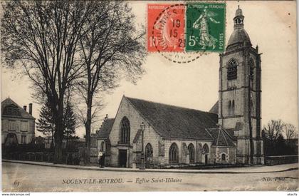 CPA NOGENT-le-ROTROU - Église St-Hilaire (131551)