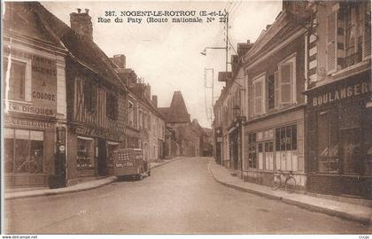 CPA Nogent-le-Rotrou Rue du Paty