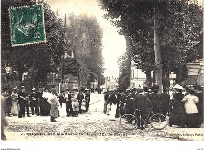 Carte postale ancienne de NOGENT sur MARNE