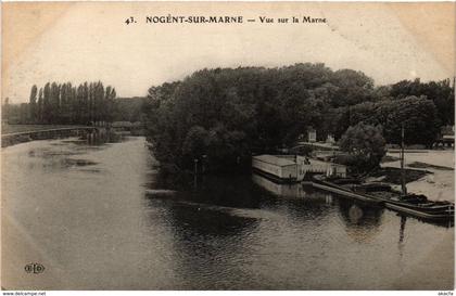 CPA NOGENT-sur-MARNE - Vue sur la MARNE (275008)