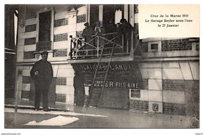 Nogent sur Marne - Crue de la Marne