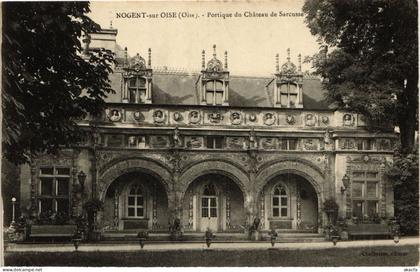 CPA NOGENT-sur-OISE - Portique du Chateau de SARCUSse (290923)