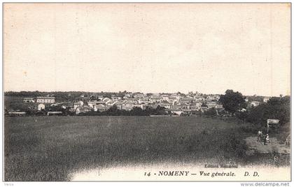 Carte Postale Ancienne de NOMENY