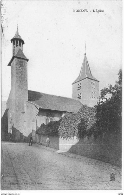 Carte Postale Ancienne de NOMENY-L'Eglise