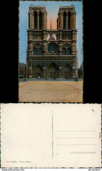 Ansichtskarte Paris Kathedrale Notre-Dame de Paris 1965