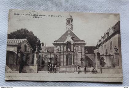 Cpa 1937, Nuits saint Georges, l'hôpital, Cote d'Or 21