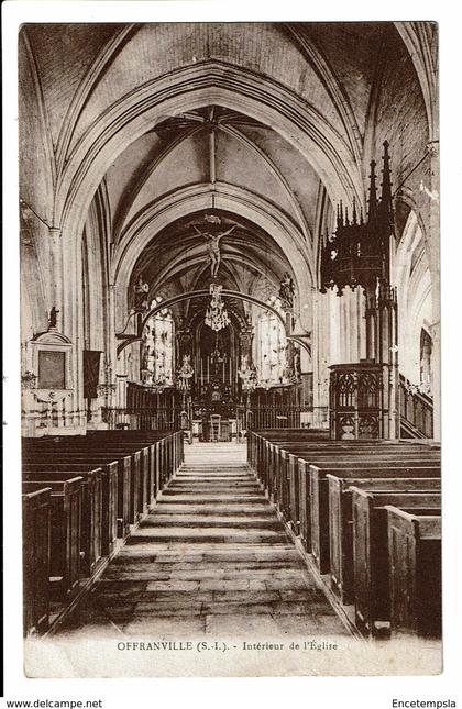 CPA - Carte Postale -FRANCE-Offranville Intérieur de son Eglise VM192