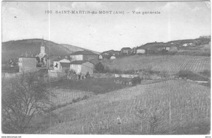 Carte Postale Ancienne de SAINT MARTIN DU MONT-vue générale