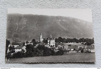 Cpsm 1952, Chatillon de Michaille, vue centrale et le Cret d'eau, Ain 01