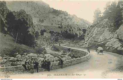 83 - Ollioules - Les Gorges - Animée - CPA - Voir Scans Recto-Verso